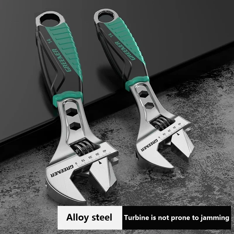 

8 открытых регулируемых 15 12 многофункциональных гаечных ключей двойного назначения 10 регулируемых бытовых регулируемых труб дюймовый гаечный ключ для ванной