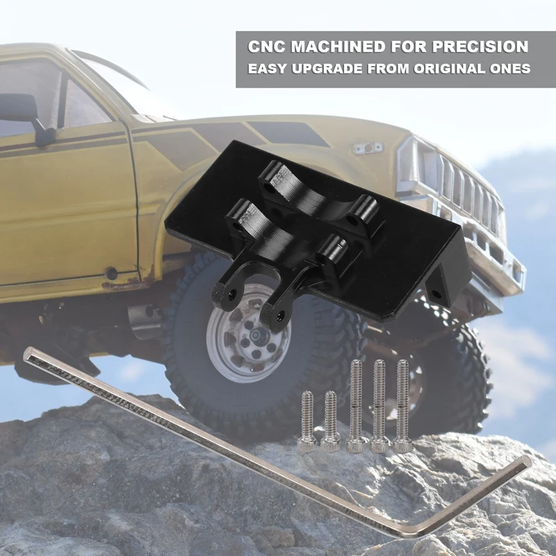 Металлический кронштейн для крепления сервопривода подходит для EMAX ES08MA сервопривод для Axial SCX24 AXI90081 AXI00002 1/24 деталь для обновления радиоуправляемого гусеничного автомобиля