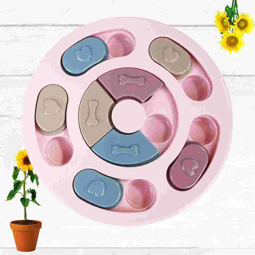 

Puzzle Dogpet Feederslow Feeding Eatingcat Treat Bowl Dispenser Puzzles Bowls Training Game
