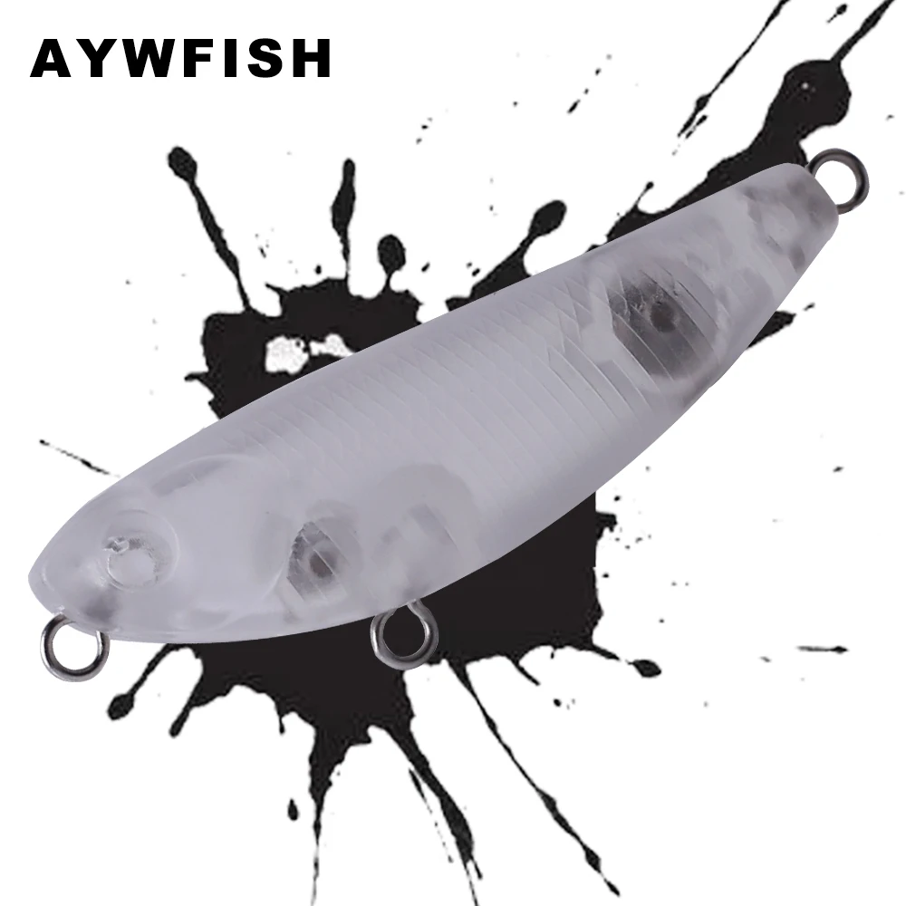 

AYWFISH 20 шт./лот 5,5 см 4,4 г DIY жесткая пластиковая искусственная мини-приманка воблеры плавучие маленькие неокрашенные рыболовные приманки карандаш заготовки