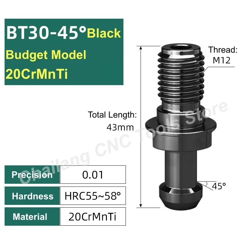 

Шпильки BT30/40/50 ISO20/25/30 из стали для ЧПУ