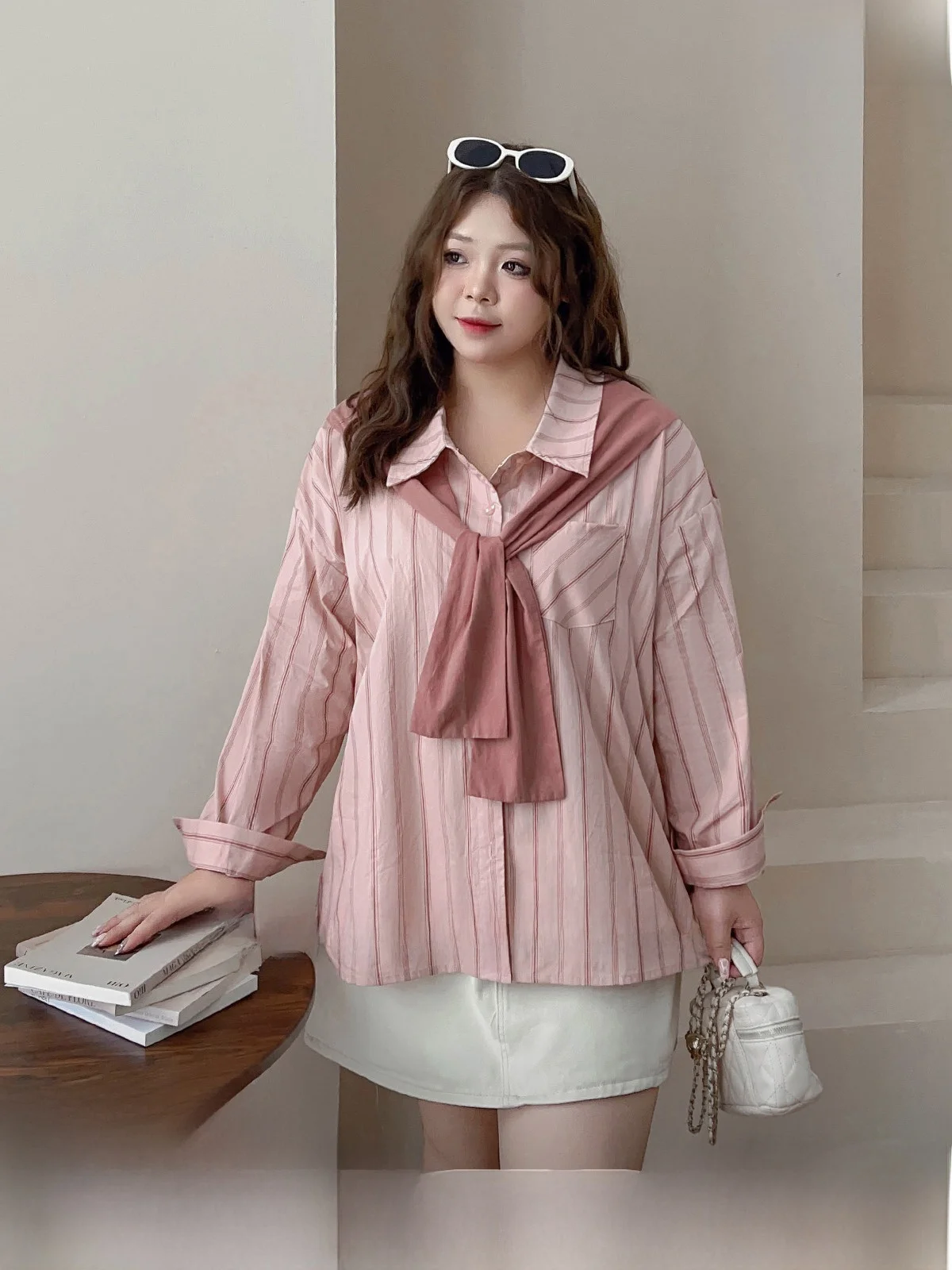 Женская одежда больших размеров [Джинсовая повседневная для ранней осени]