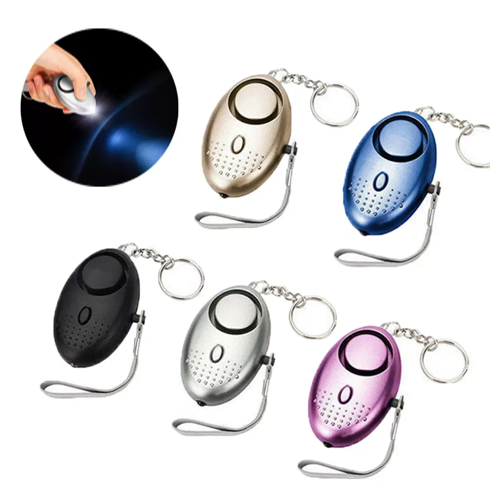 

Cute Mini Self Defense Keychain Alarm Super Loud defensa personal Alarm Anti-Attack Emergency Self-defense For Girls Kids