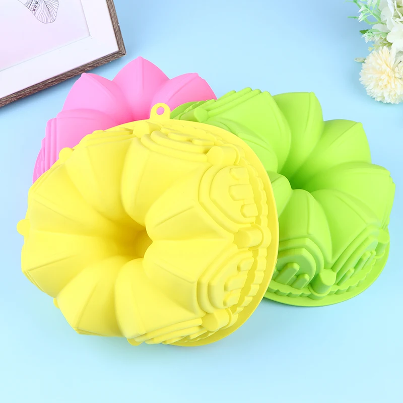 

1 шт., силиконовая форма в форме замка для торта