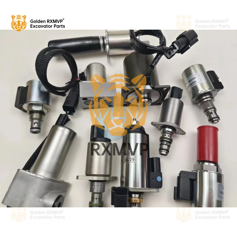 Для электромагнитного клапана остановки топлива 12 В 24 225-0300 2250300 Экскаватор Caterpillar