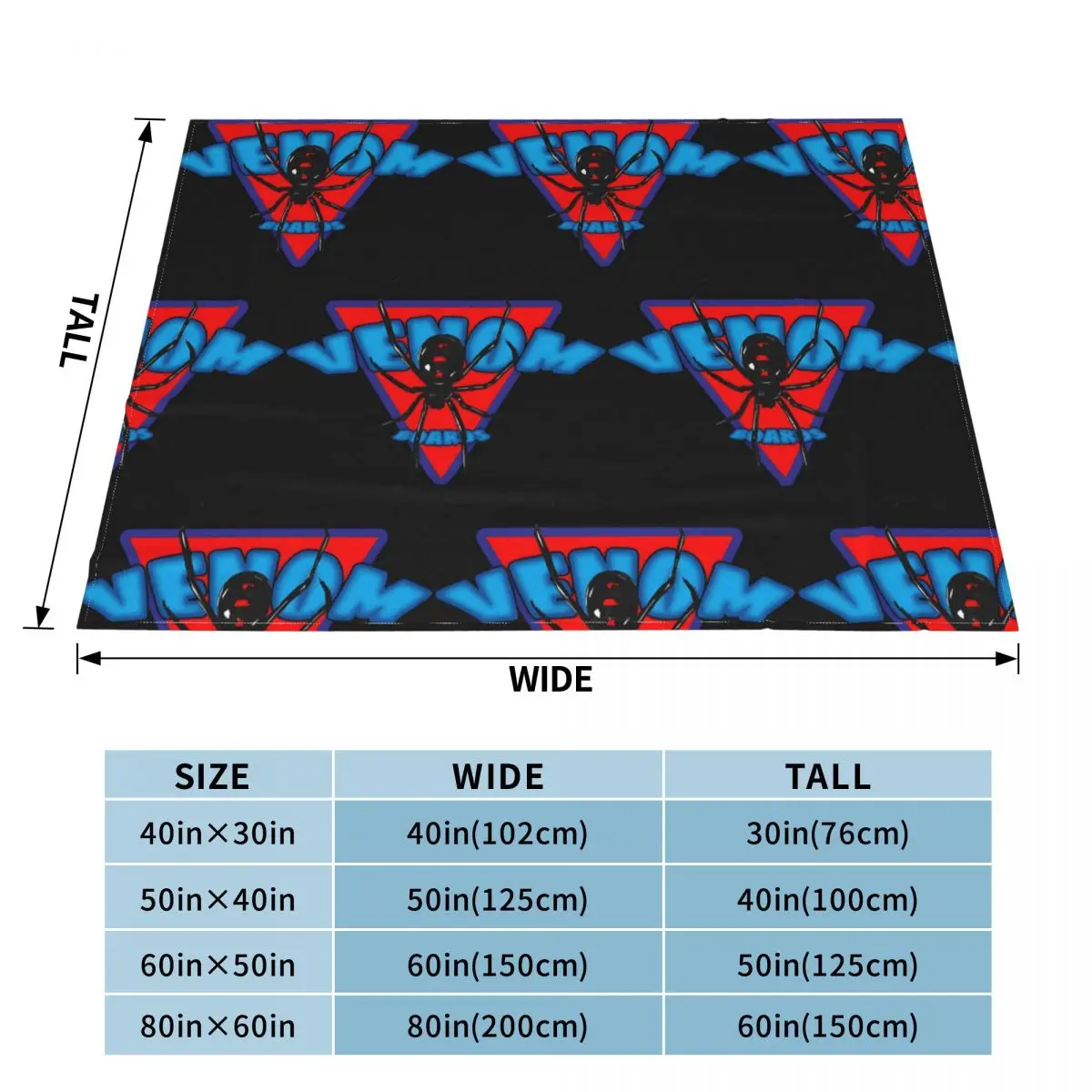 Одеяло в виде паука флисовое летнее дышащее супер теплое покрывало для дома