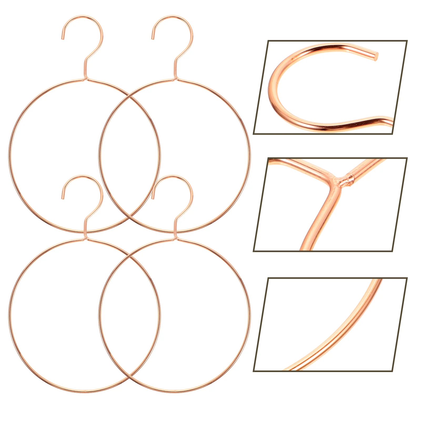 4 шт. вешалка для шарфа кольца галстук гардероба подставка ювелирных изделий