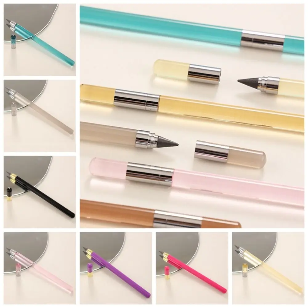 Прочный вечный карандаш акриловый HB неограниченное количество письма без