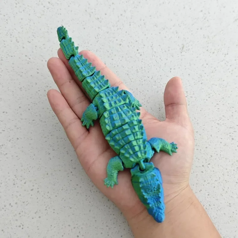 

3D-печатный крокодил из ПВХ
