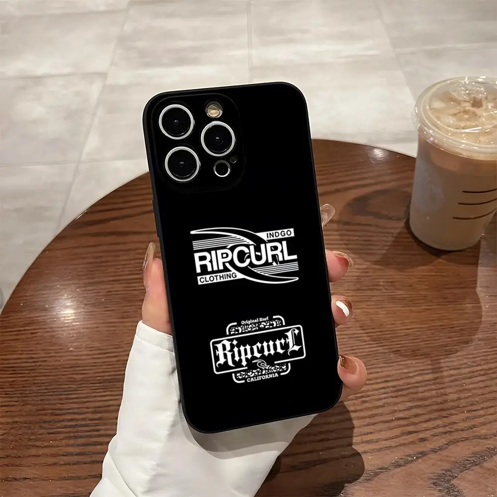 Чехол для телефона Blue Water Surf Beach Rips Curls 15 Pro Max Iphone 14 Plus 13 16 12 Mini 11 Xr X Xs 8 7 задняя крышка