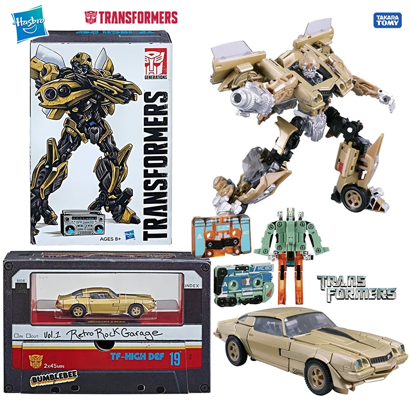 

100% In Stock Original Hasbro Takara Tomy Transformers BB SS19 Bumblebee Retro Rock D Autobot Anime Model Toys Action Figures