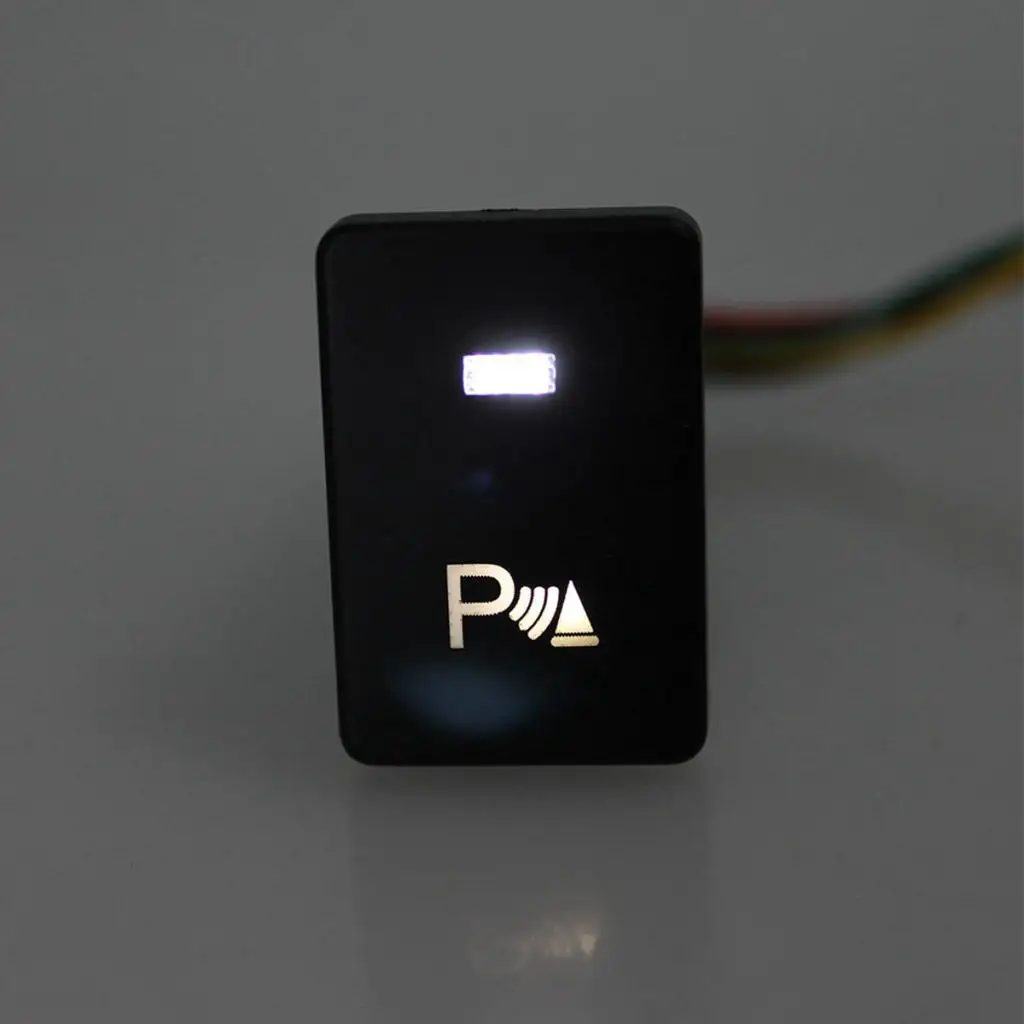 Кнопочный переключатель Белый СВЕТОДИОДНЫЙ парковочный светильник и