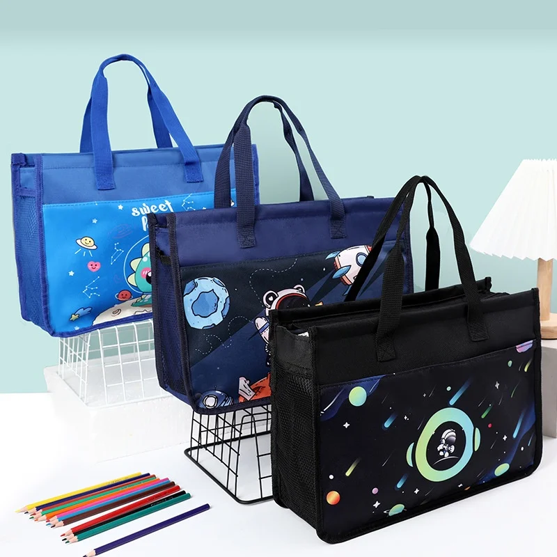 Primary Girl Boy Students Cute Cartoon Dinosaur Unicorn Tutorial Bags New Children Fashion Large Capacity Handbag Drop Shipping