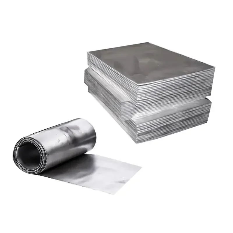 Листовая пластина из чистой сантехнической фольги 99 99% 0 05 мм 1 2 3 5 8 6 7