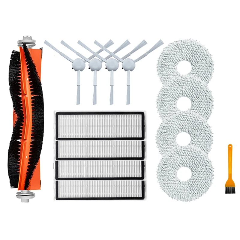 

Запчасти для Xiaomi Mijia B101CN все-в-одном, сменная основная боковая щетка, фильтр, насадка на швабру