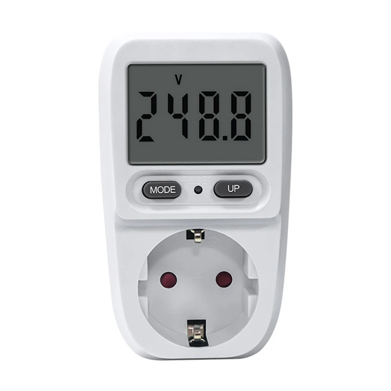 

Цифровой измеритель мощности, 230-240 В, с ЖК-дисплеем