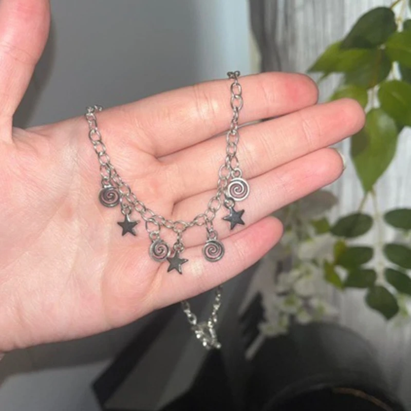 Индивидуальное ожерелье со звездой-спиннером уникальный дизайн звездных