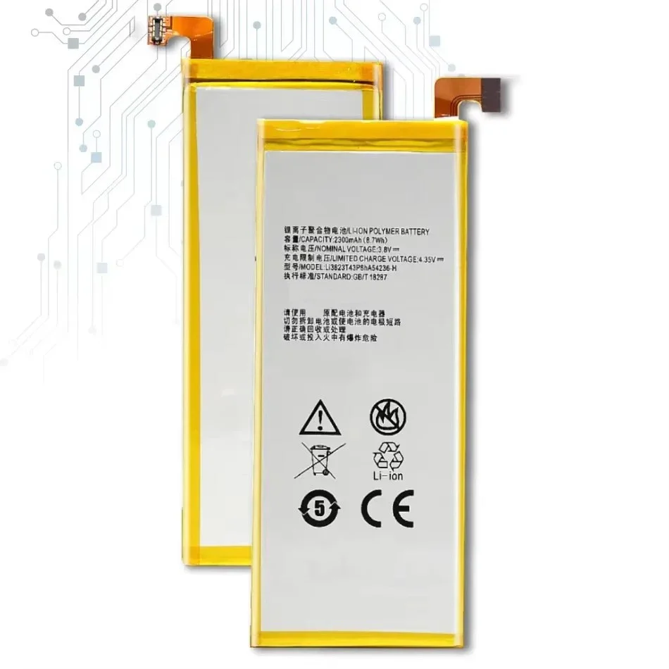 Новый 2380 мАч Li3823t43p6ha54236-H для ZTE Nubia Z7 Mini Z7mini NX507J Blade S6 5 0 дюймов G717C G718C аккумулятор +