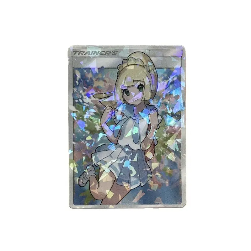 

Японский подарок для детей, Покемон, PTCG, リーエ Lillie, японские коллекционные карточки, игрушки (не оригинал)
