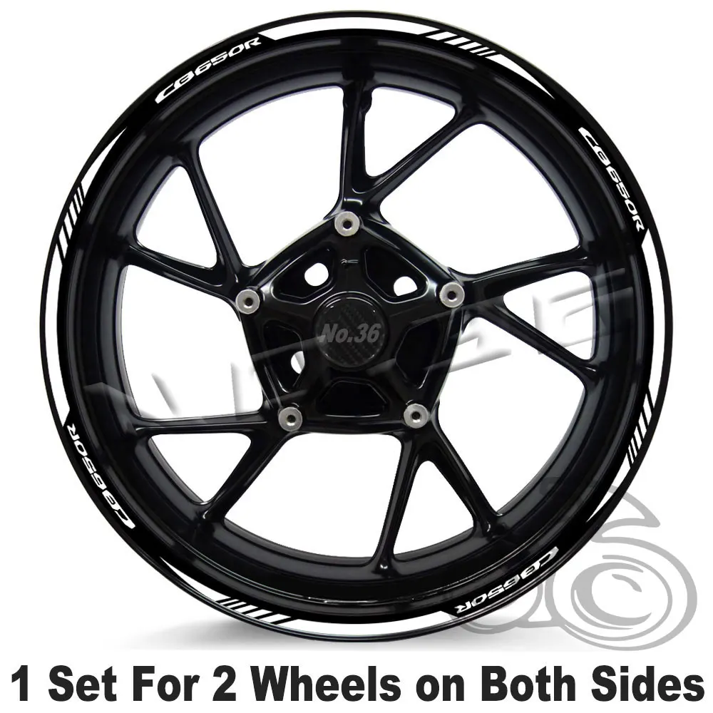 

Для CB650R CB650 R CB 650R мотоцикл обод колеса наклейка полосатые наклейки лента аксессуары водонепроницаемые