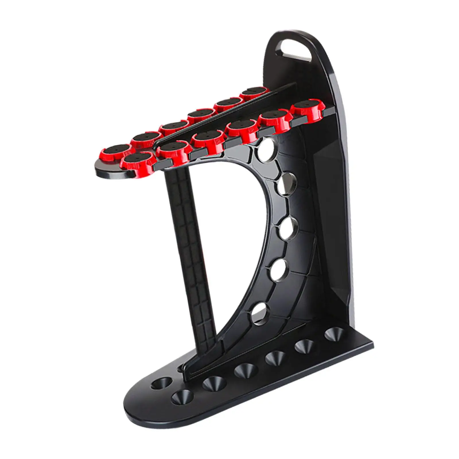 Полка-органайзер для удочек 12-полюсная полка с ручкой вертикальная стойка кия