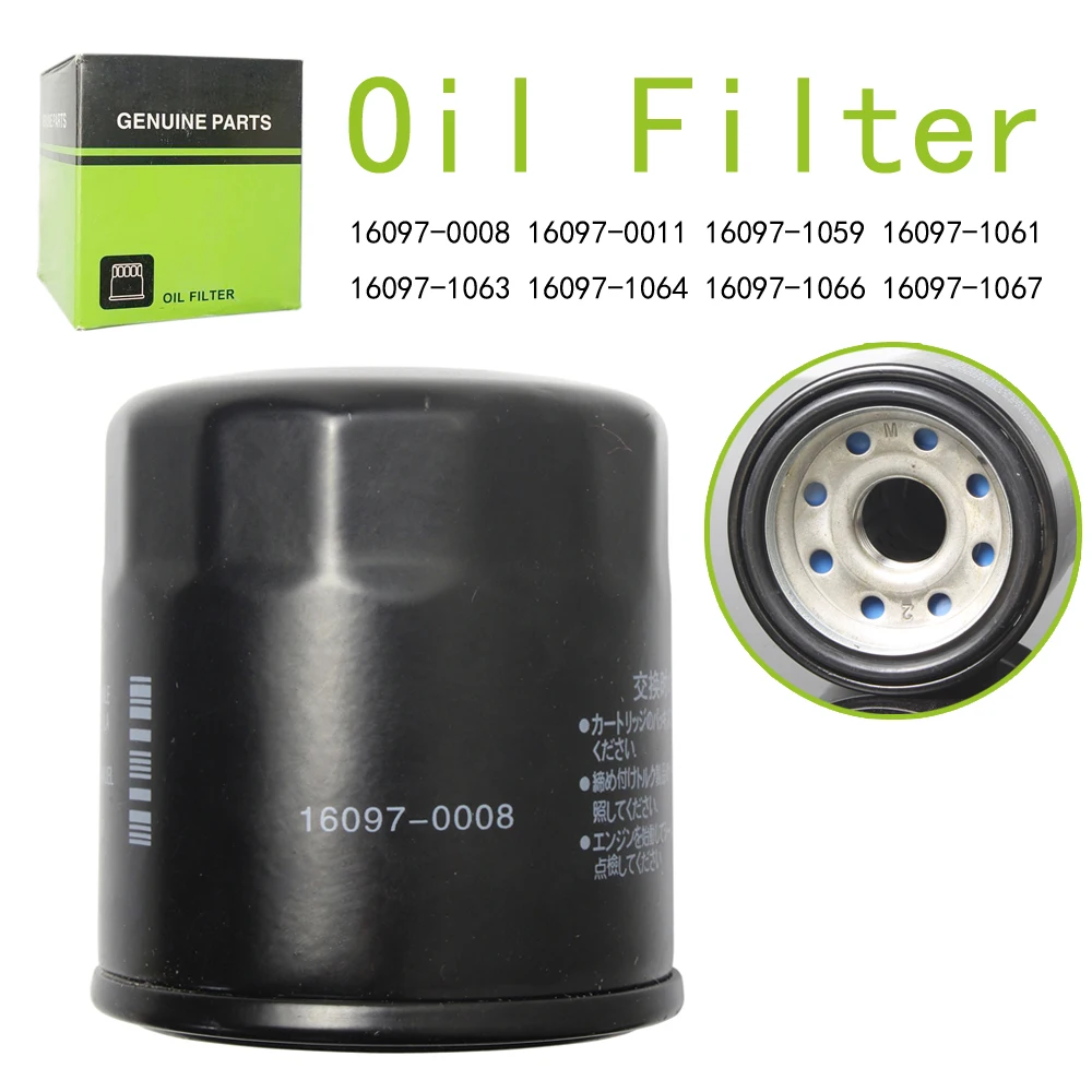 

motorcycle Oil Filter For kawasaki 16097-0008 16097-0011 16097-1059 16097-1061 kaf1000 CGF-CHF mule PRO-DXT eps le diesel 1000
