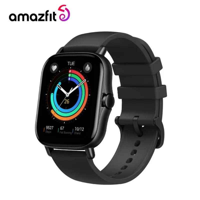

Умные часы Amazfit GTS 2e, 90 спортивных режимов, GPS, фитнес-часы, 24 дня автономной работы, Смарт-часы для Ios, Android