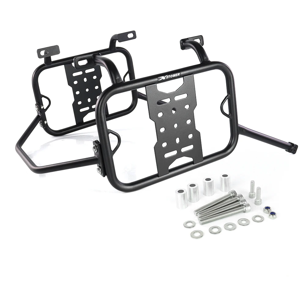 

Для Yamaha XT1200Z Super Tenere 2010-2025 мотоциклетная стальная хвостовая коробка седельная сумка опорные планки монтажные кронштейны боковые багажники