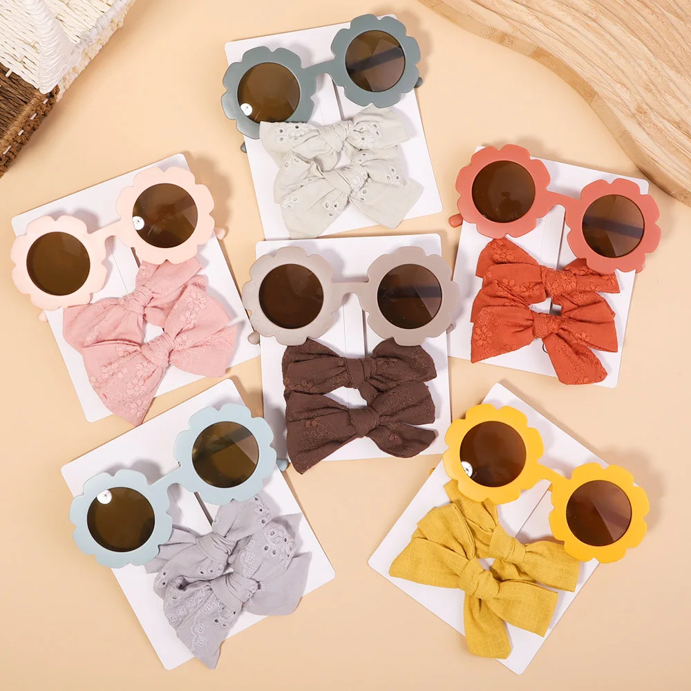 

Однотонные хлопковые солнцезащитные заколки для девочек, модные аксессуары для волос, подарок, 3 шт./компл.