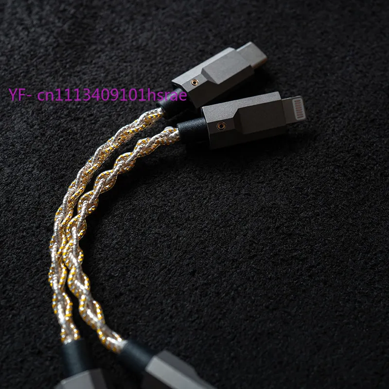 Фото Премиальный Hi-Fi USB-кабель для декодирования Lebi WP2U, компактный кабель DAC, совместимый с портативными усилителями W1/W2/W2U/W4 №3