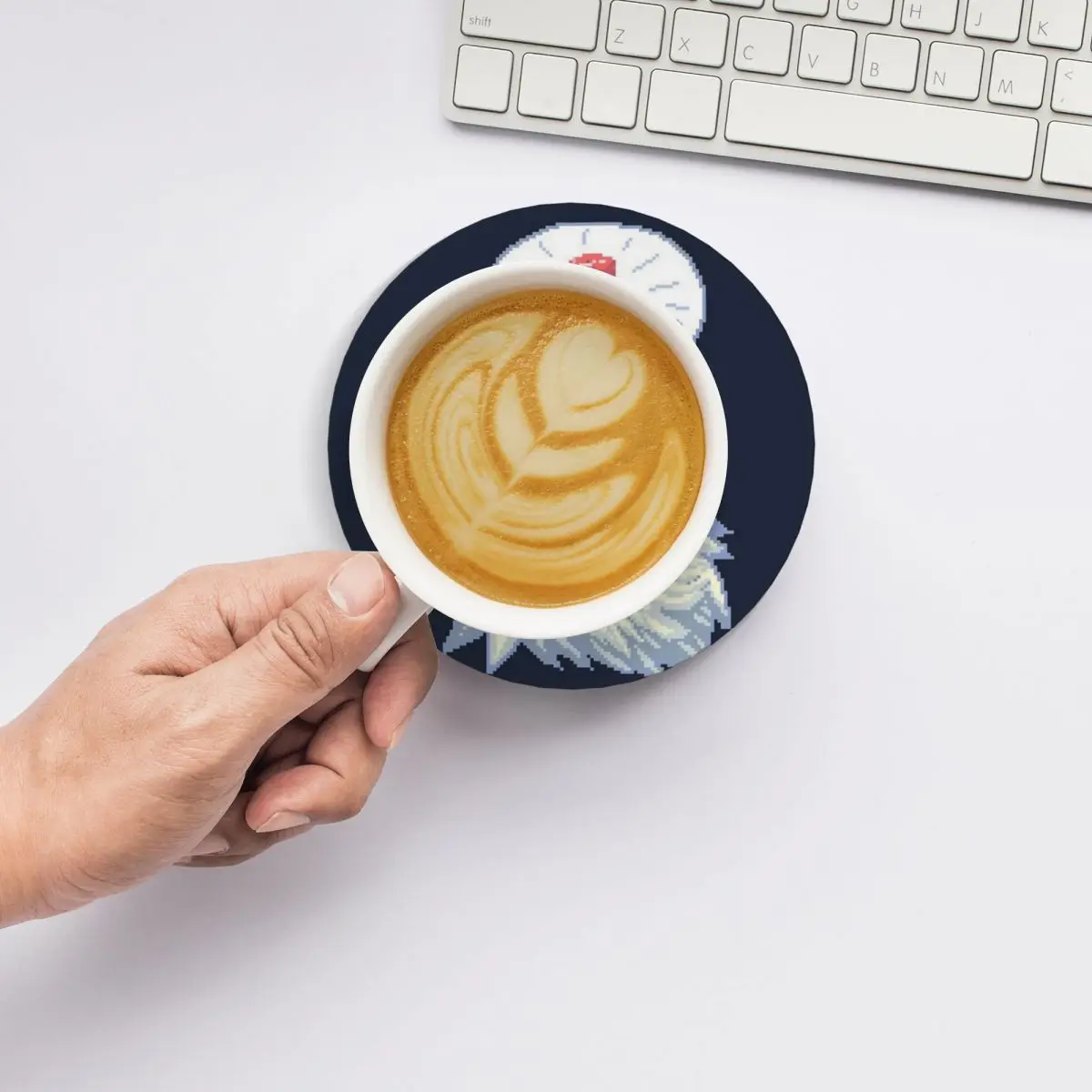 Керамические подставки Shrimpin Thurston The Cat (4 шт.)