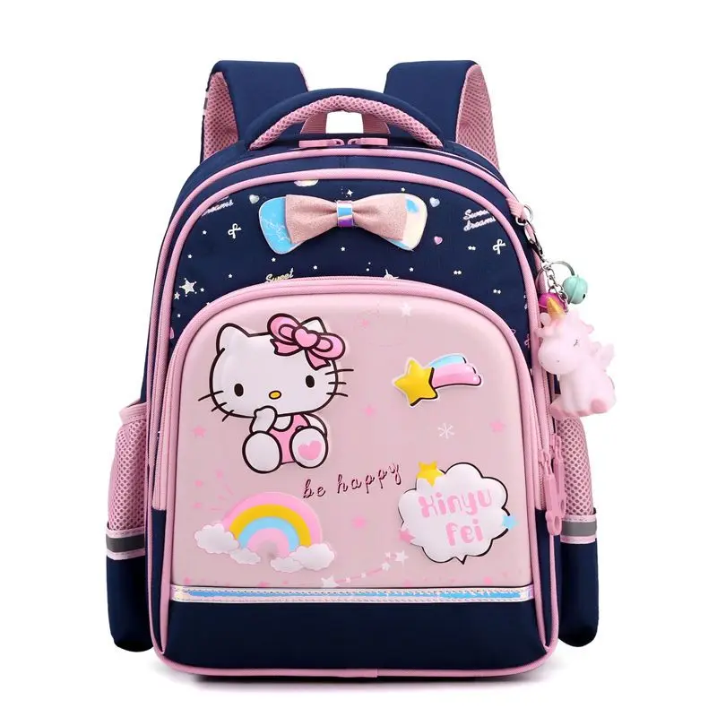 

Hello Kitty Children's Schoolbag Primary School Student Girls' Spine Protection Burden Reduction Girls' Backpack school backpack