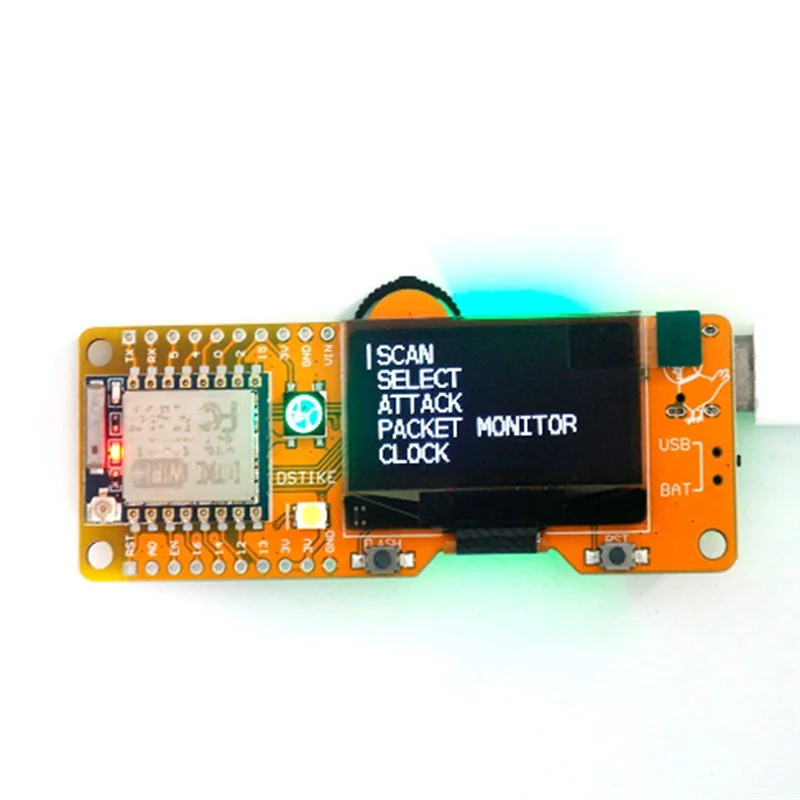 WiFi Deauther Mini V3 ESP8266 с 1 3-дюймовой OLED-платой разработки