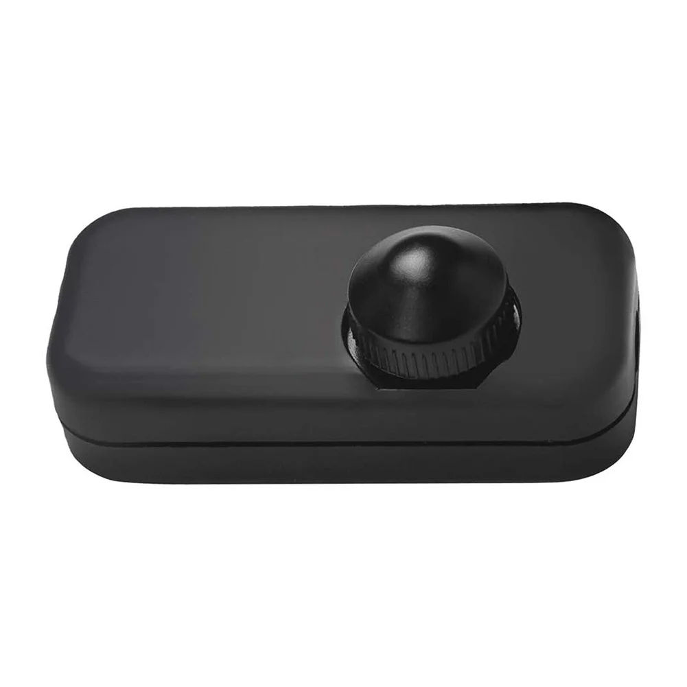 

1pc LED Dimmer Switch LO-ME-HI-OFF Settings 80*36*36mm Built-In Rotary ON/OFF & Knob Control Dimmer 2 Color For LED Lights