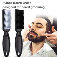 fade brush comb scissors cleaning brush barber shop skin fade vintage oil head shape carving cleaning brush