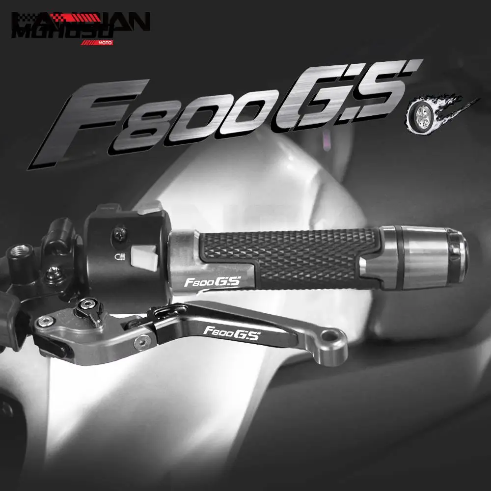 

Motorcycle Accessories Brake Clutch Levers Handlebar Hand Grips ends For BMW F800GS F 800 GS Adventure 2008-2016 2013 2014 2015