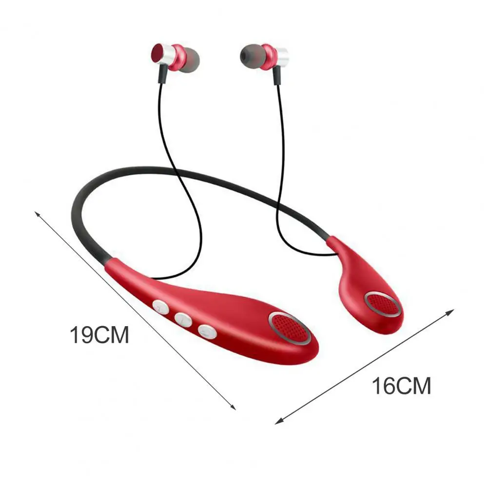 

Wireless Earphone High-Resolution Rechargeable ABS In-ear Wireless Earbud for Sports HD Call Noise Isolation Rear Mounted