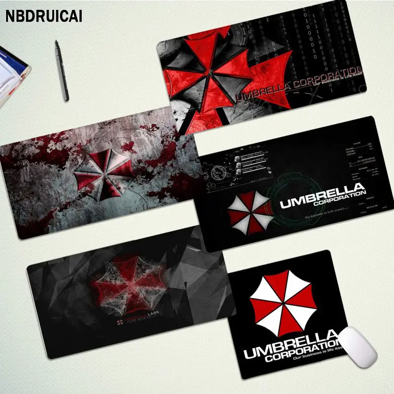 

R-Resident-Umbrella-E-Evil High Quality Laptop Gaming Mice Mousepad Size For Game Keyboard Pad