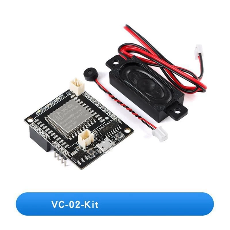 2 шт. VC-02-Kit AI интеллектуальная плата для разработки голоса с чистым автономным