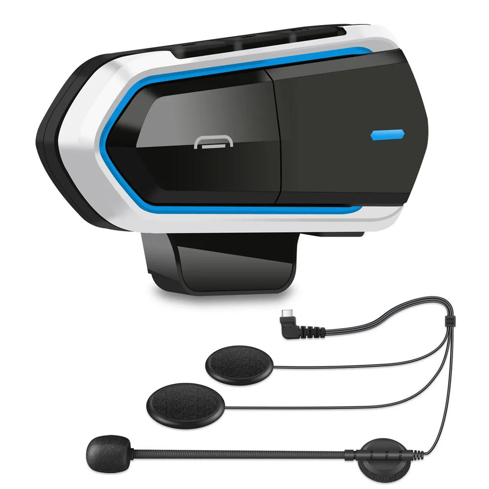 

Bluetooth-гарнитура мотоциклетная водонепроницаемая для шлема с FM-радио