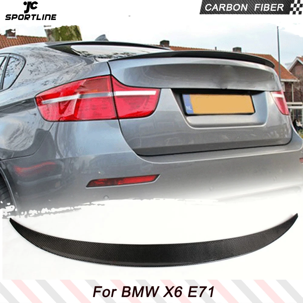 

Спойлер для багажника из углеродного волокна, для BMW X6 E71 2008 - 2013