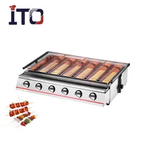 Professional Manufacturing 6 Burners BBQ Grill Gas Camping