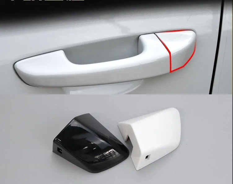 

QDPATRICK Car Front Left Drive Side Exterior Outside Door Handle Cover Cap Lid For Porsche Cayenne 2011-2017