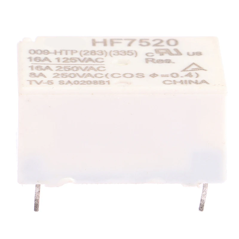 

HF7520 / 009-HTP High Load 10A / 16A Normally Open 4-Pin Millet Constant Temperature Electric Heating Kettle Relay 1PC