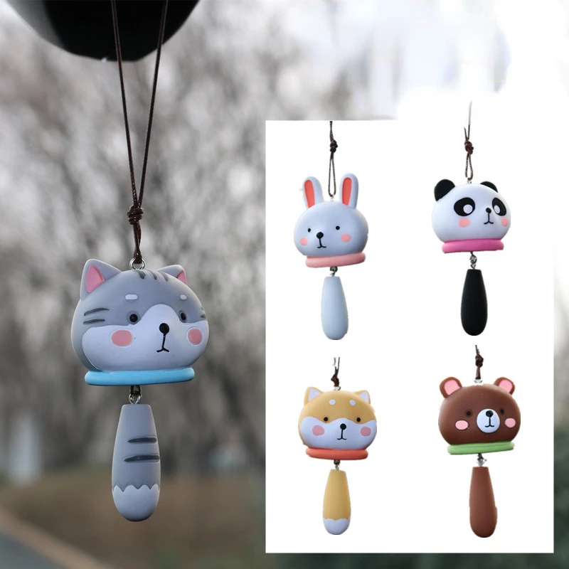 

Car Dashboard Pendant Wagging One's Tail Vehicle Cute Animal Cartoon Dog Swing Auto Rearview Mirror Hangings Decor Accessories