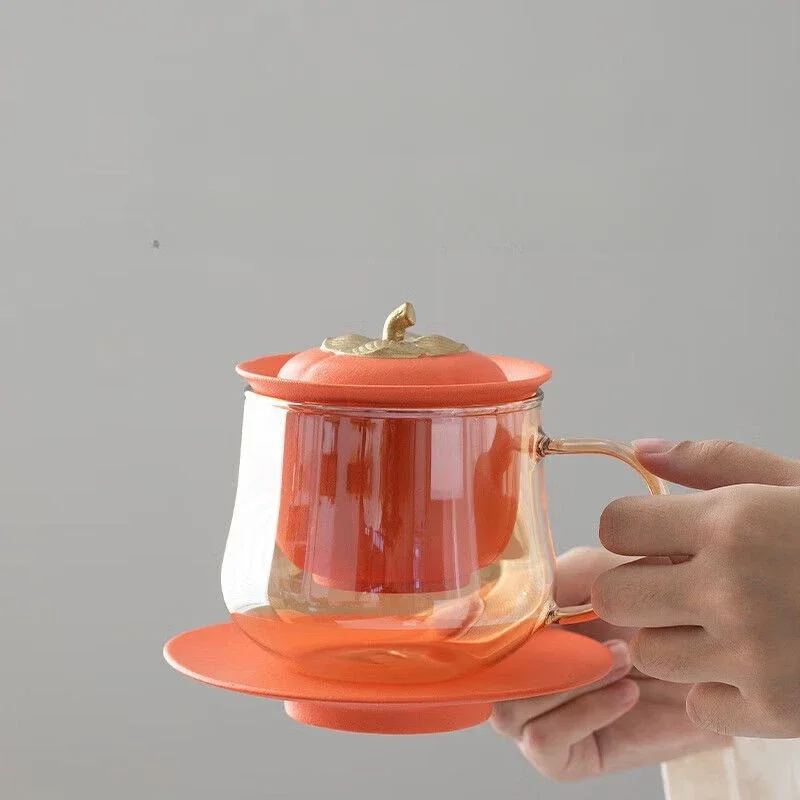 Чайная чашка Persimmon Ruyi простая бытовая креативная для разделения чая