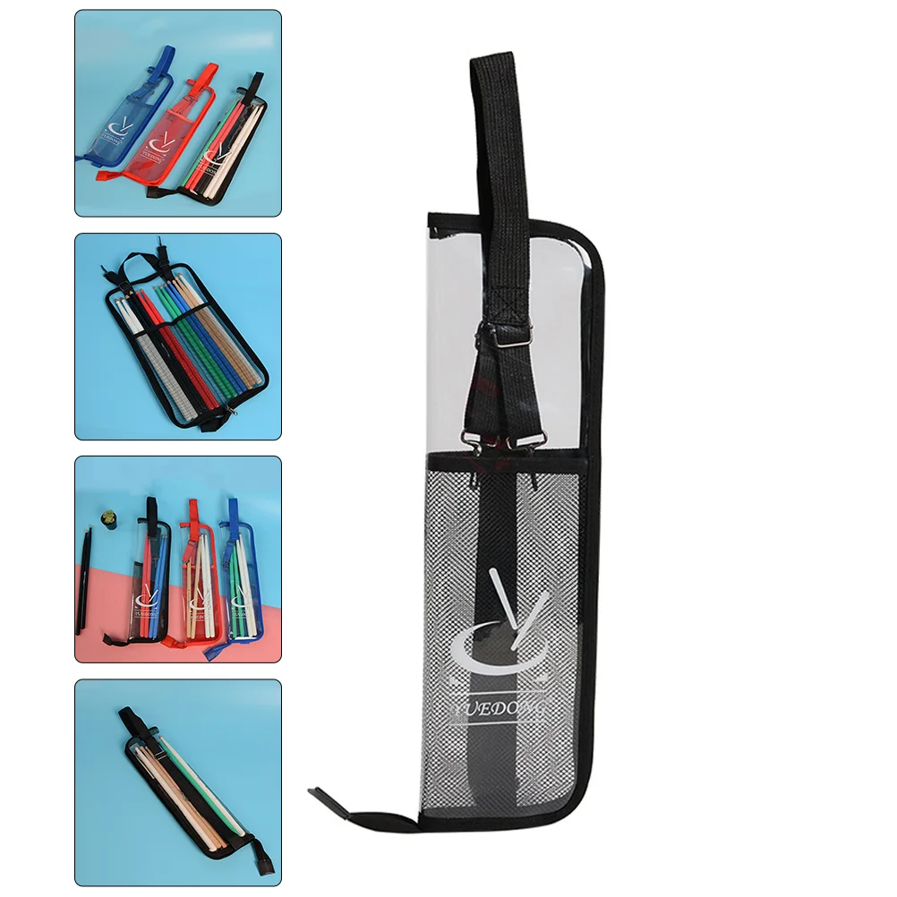 

Portable Drumstick Bag Convenient PVC Drumstick Storage Container for Children
