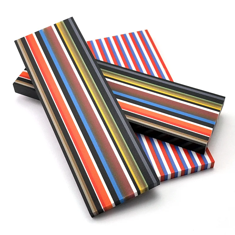 Конфеты/флаг красочные цвета рукоятка ножа G10 материалы для изготовления своими