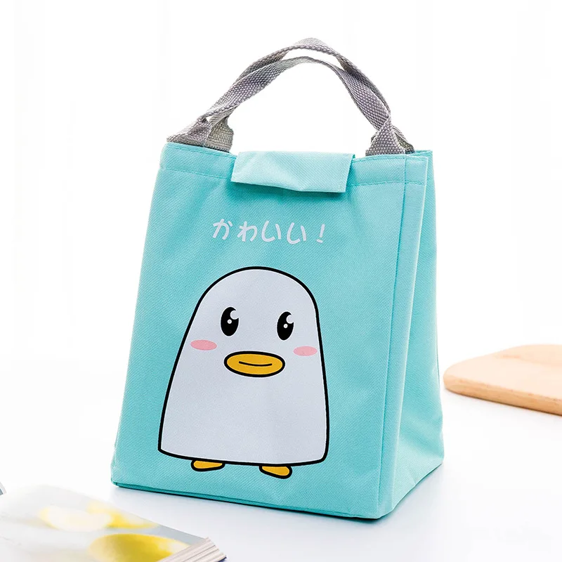 

Cooler Lunch Bag Fashion Cute Elephant Cat Food Tote Work School Pouch Thermal Breakfast Case Women Picnic Travel Lunch Box Bags
