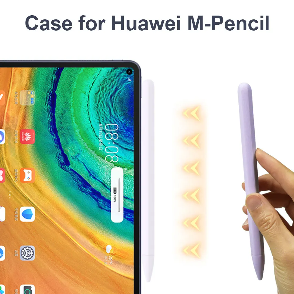 Силиконовый чехол для планшета Huawei пенал карандашей стилуса защитный Кепка